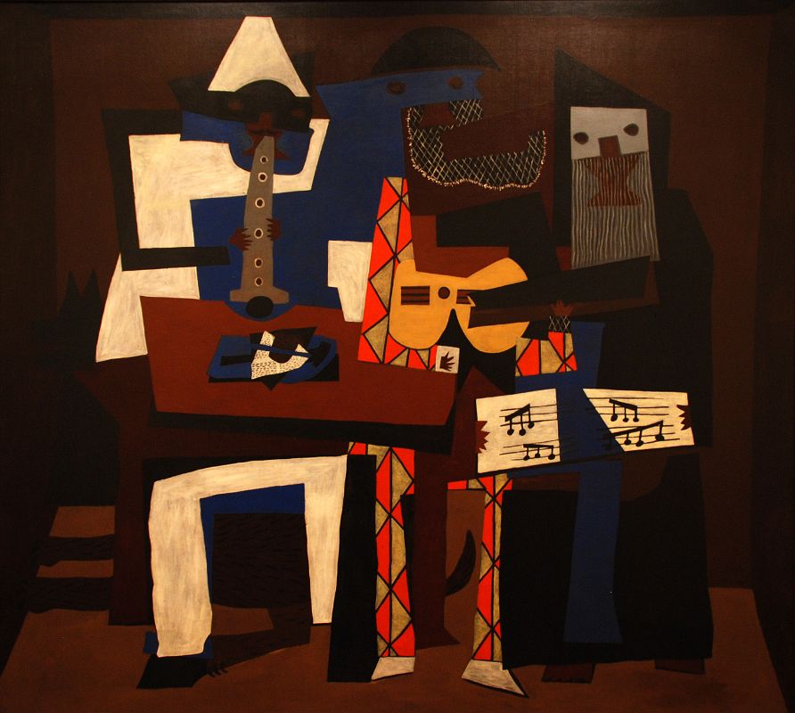 MOMA 12 Pablo Picasso Three Musicians